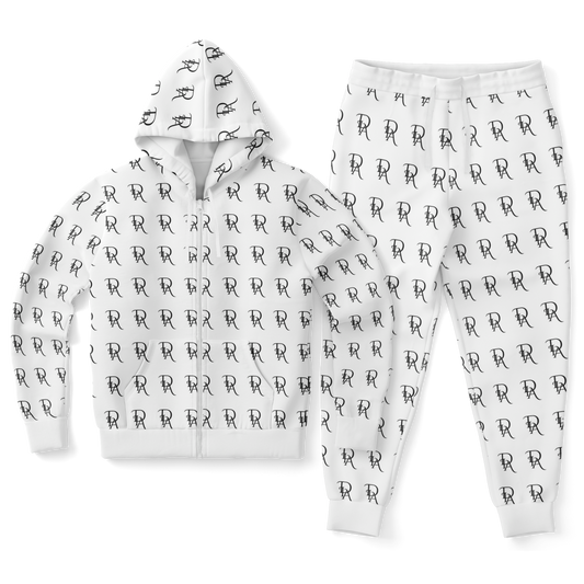 Divine InnerG - DIA Print Zipper Hoodie & Jogger Set