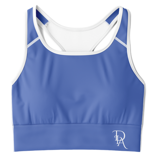 Divine InnerG - Blue Mesh Padded Sports Bra