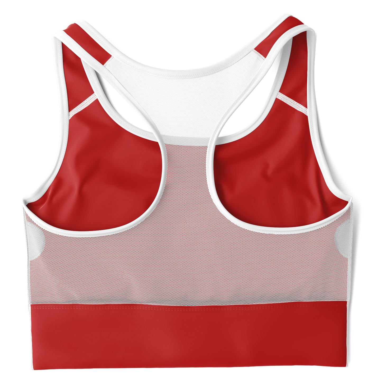 Divine InnerG - Red Mesh Padded Sports Bra