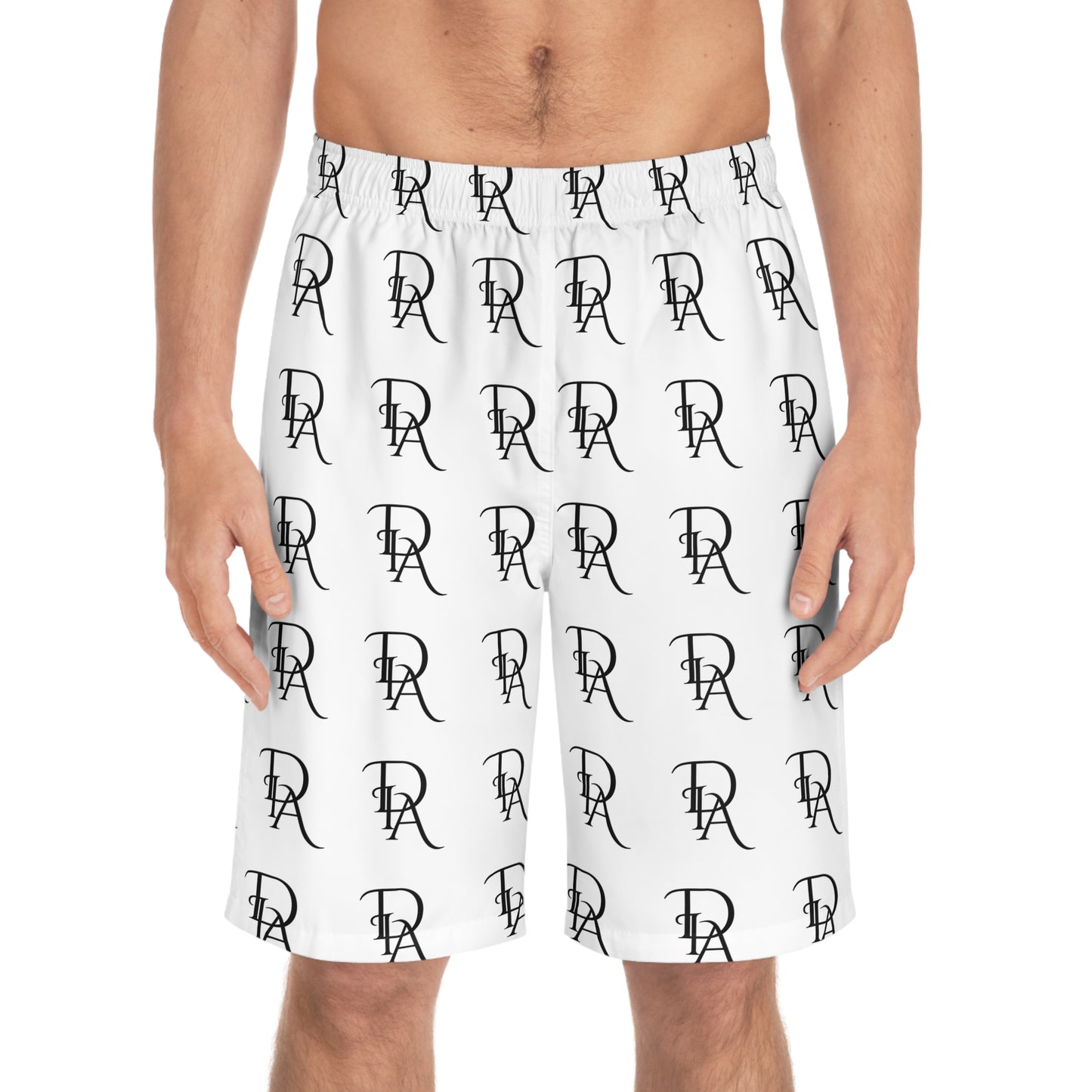 DIA - White Men's Board Shorts