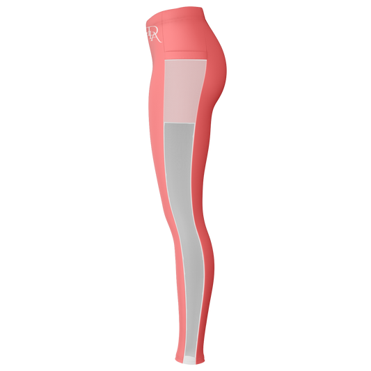 Divine InnerG - Salmon Mesh Pocket Legging copy