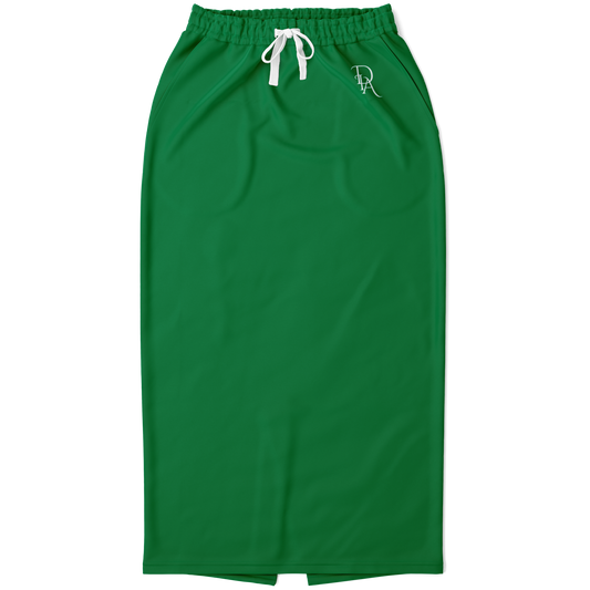 DIA - Green Long Pocket Skirt