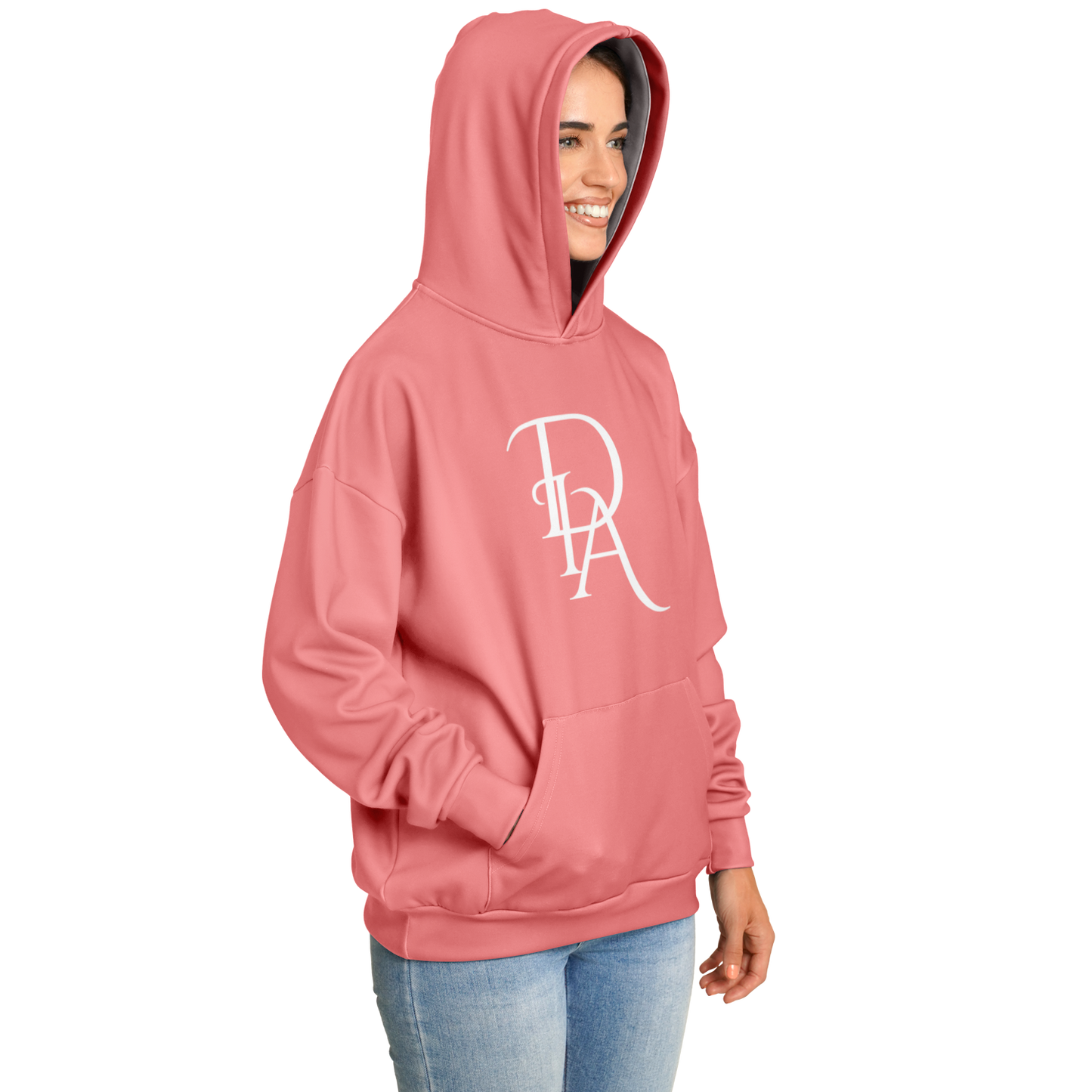 DIA - Pink Heavyweight Oversized Hoodie