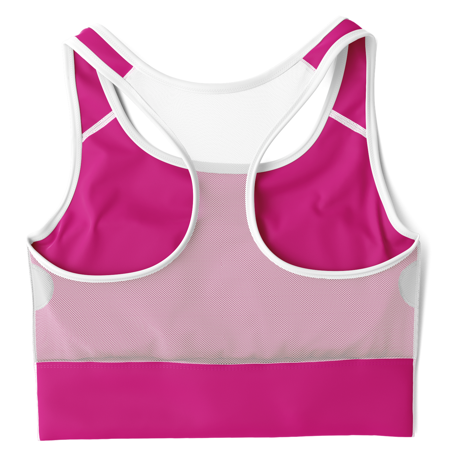 DIA - Fuchsia Mesh Padded Sports Bra