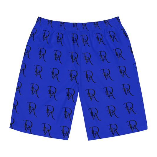 DIA - Royal Blue and Black Men's Board Shorts