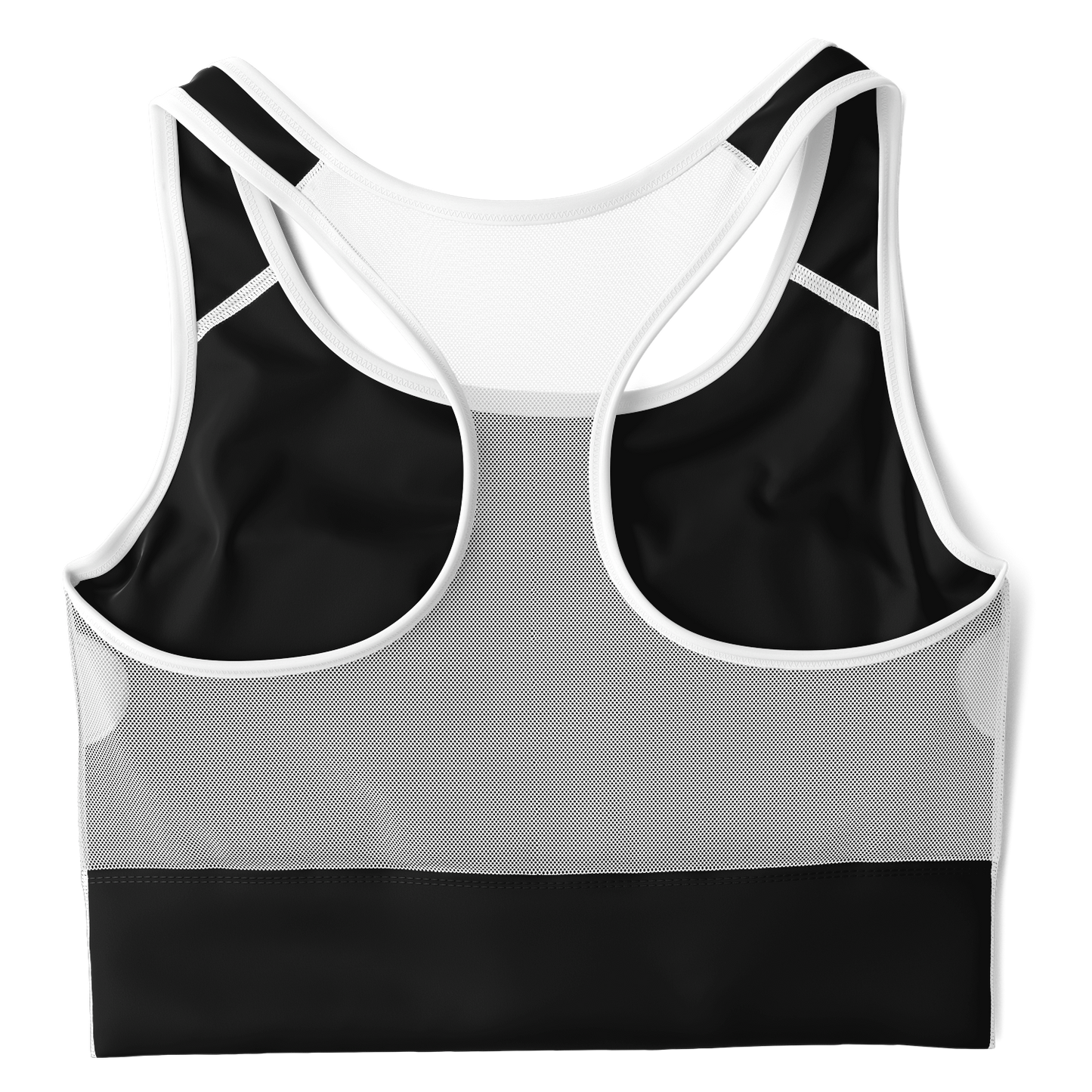 Divine InnerG - Black Mesh Padded Sports Bra