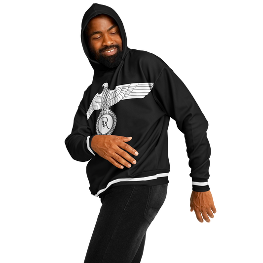 DIA - Five Star General Black Heavyweight Oversized Hoodie