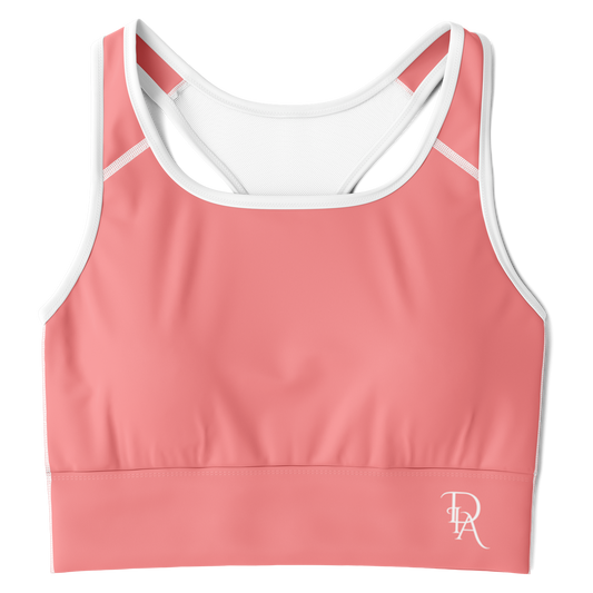 Divine InnerG - Salmon Mesh Padded Sports Bra copy