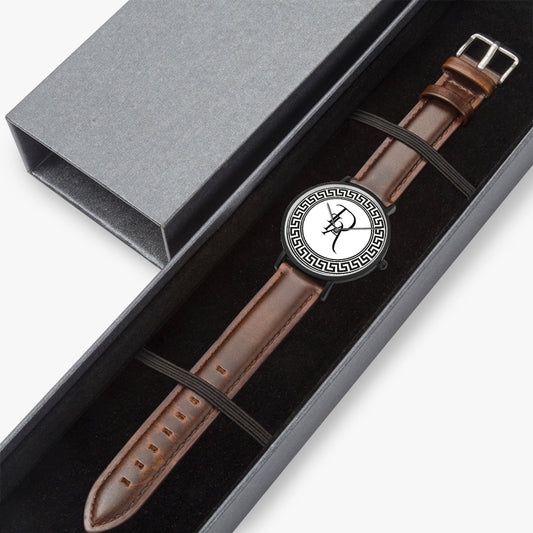 DIA - Leather Strap Quartz Watch